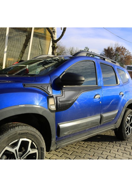 Dacia Duster Yarasa Dodik Uv Katkılı Abs Mat Siyah 4 Parça 2018-> fırsatları