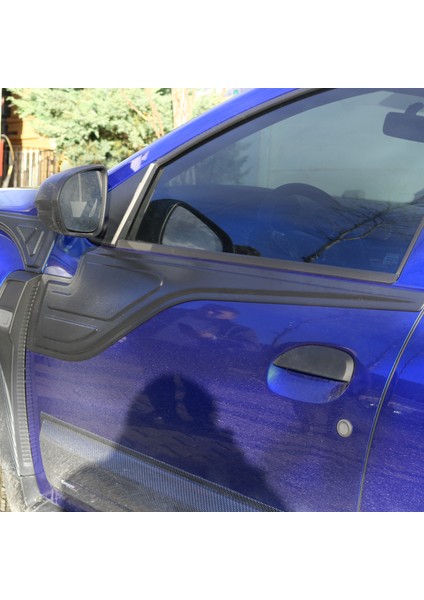 Dacia Duster Yarasa Dodik Uv Katkılı Abs Mat Siyah 4 Parça 2018-> indirimleri