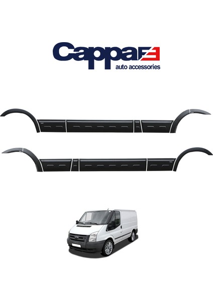 Ford Transit Dodik Seti Abs U.ş. Mat Siyah 14 Parça 2006-2013