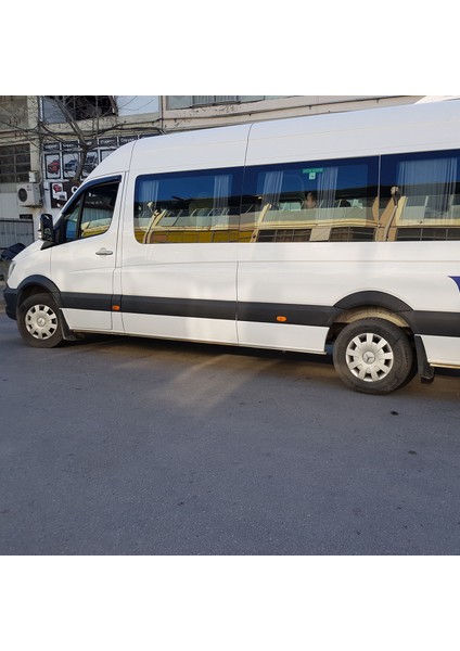 Mercedes Sprinter W906 Çamurluk Dodik Seti Uv Katkılı Abs Mat Siyah 4 Parça 2014-2018