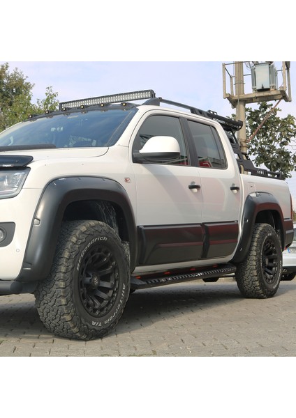 Volkswagen Amarok Çamurluk Dodik Seti Uv Katkılı Abs Vidalı 4 Parça 2012-2017