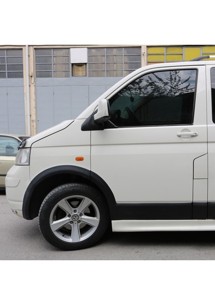 Volkswagen T5 Transporter Dodik Seti Uv Katkılı Abs K.ş. Çift Sürgülü Mat Siyah 11 Parça 2003-2009