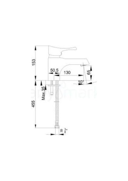 Eca Lotus Lavabo Bataryası