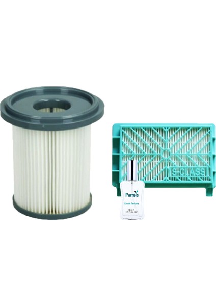 Philips Uyumlu Fc 8734 Süpürge Silindir Filtre Hepa Filtresi Bakım Seti