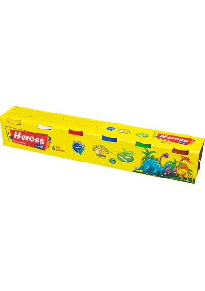 100 Gr. *6 Renk Oyun Hamuru