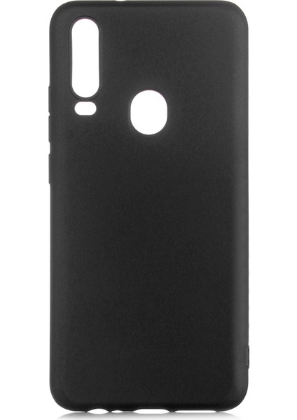General Mobile GM20 Pro Kılıf Mat Renkli Esnek Silikon Siyah Renk Prm