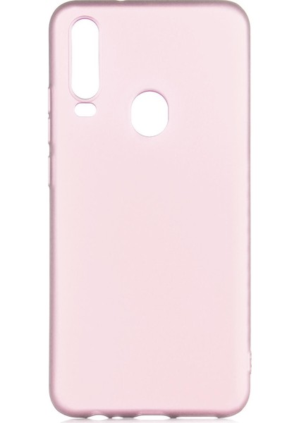 General Mobile GM20 Pro Kılıf Mat Renkli Esnek Silikon Rosegold Renk Prm