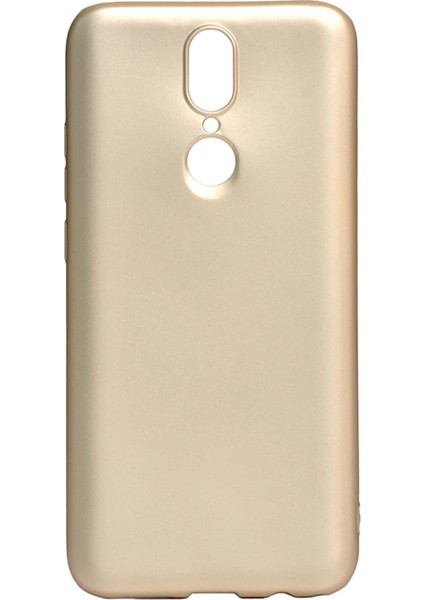 Vestel Venüs V7 Kılıf Mat Renkli Esnek Silikon Gold Renk Prm