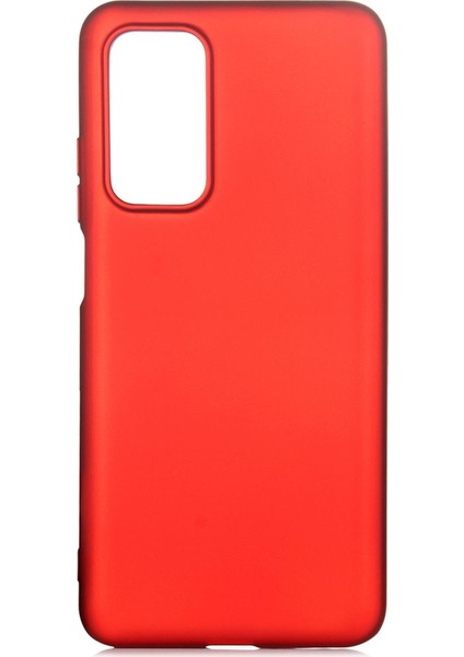 Xiaomi Mi 10T Pro 5g Kılıf Mat Renkli Esnek Silikon Kırmızı Renk Prm