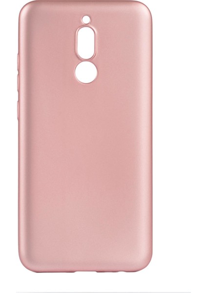 Xiaomi Redmi 8 Kılıf Mat Renkli Esnek Silikon Rosegold Renk Prm