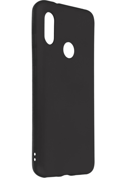 Xiaomi Mi A2 Lite Kılıf Mat Renkli Esnek Silikon Siyah Renk Prm