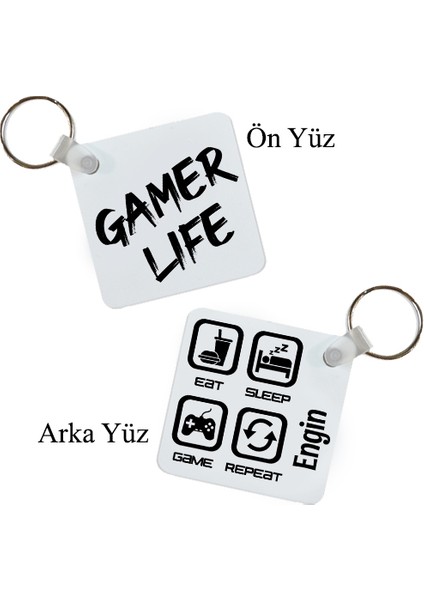 Gamer Life Isimli Kişiye Özel Oyuncu Hediye Seti fırsatları