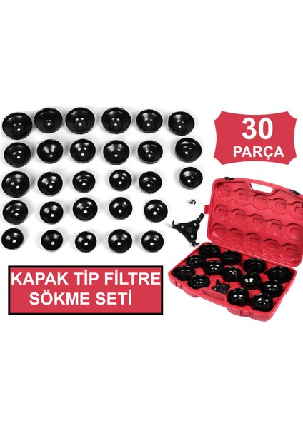 Nt Tools Kapak Tip  Filtre Sökme Seti 30'lu