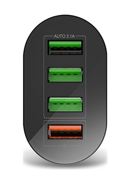 4 Port 48W Qc 3.0 Hızlı Şarj Başlık Adaptörü
