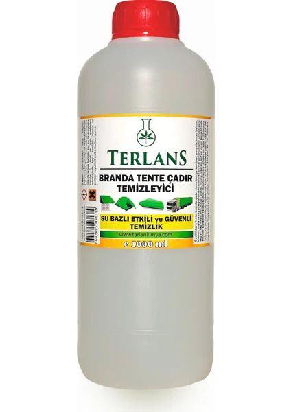 Terlans Branda Tente Çadır Temizleyici Su Bazlı 1000 ml