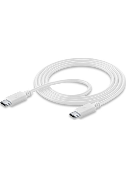 Cellularline Usb-C To Usb-C Kablo Beyaz