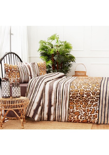 - Senja Pamuk Saten Çift Kişilik Nevresim Takımı