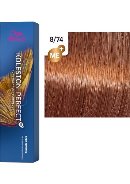 Perfect 8/74 Açık Irlanda Kızılı Saç Boyası 60 ml