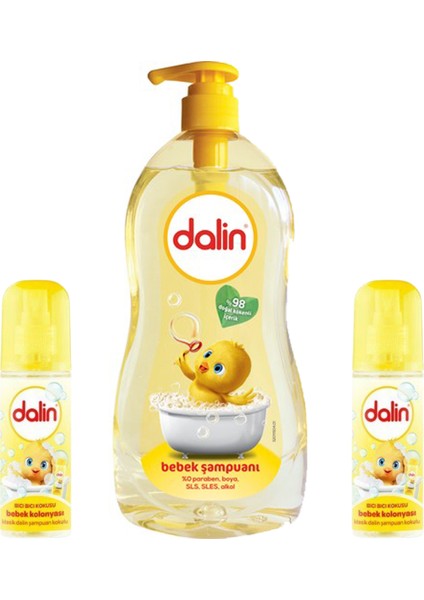 Şampuan Klasik 700 + 2x Bebek Kolonyası Bıcı Bıcı