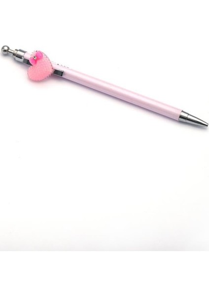 Kalp Fiyonk Versatil Kalem 0,7 mm Pembe