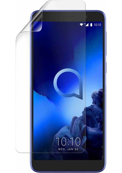 Alcatel 3x 2019 Nano Ekran Koruyucu Kırılmaz Esnek Cam