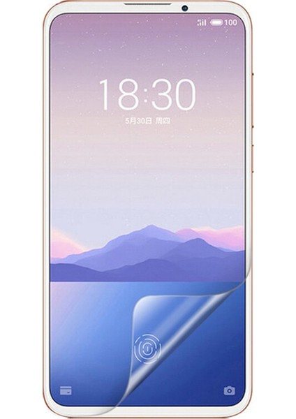 Meizu 16XS Nano Ekran Koruyucu Kırılmaz Esnek Cam