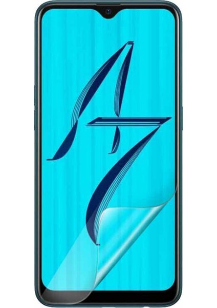 Oppo A7X Nano Ekran Koruyucu Kırılmaz Esnek Cam