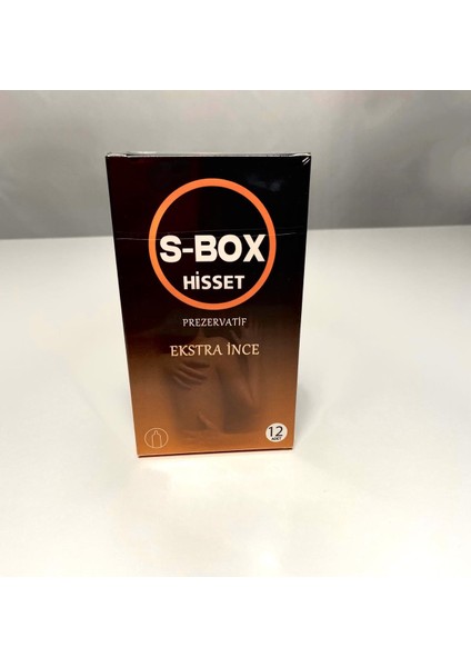 S-Box Hisset Prezervatif Hisset Ekstra Ince 12 Paket
