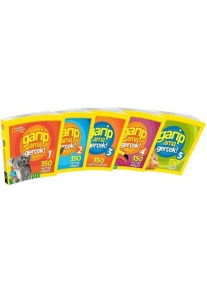 National Geographic Kids Garip Ama Gerçek Seti (5 Kitap)
