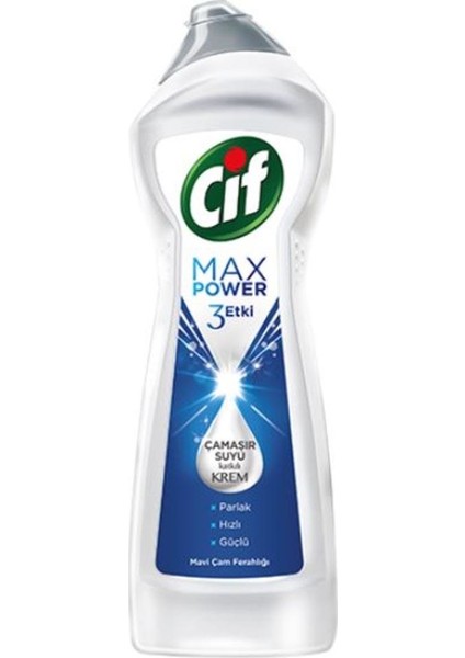 Krem Temizleyici Max Power Mavi Çam Ferahlığı 675 ml