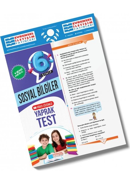 6.Sınıf Sosyal Bilgiler Video Çözümlü Yaprak Test