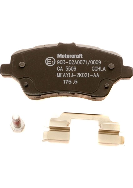 Courier Ön Disk Fren Balata Motorcraft 2014-2020 modelleri