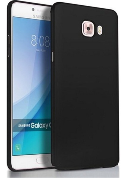 Samsung Galaxy C5 Silikon Kılıf Siyah