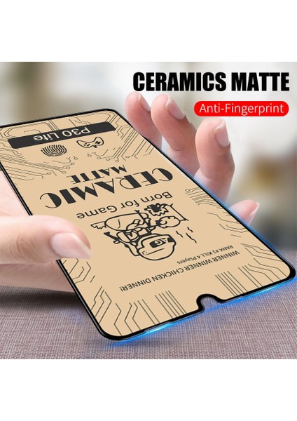 Huawei P30 Lite Mat Seramik Ekran Koruyucu