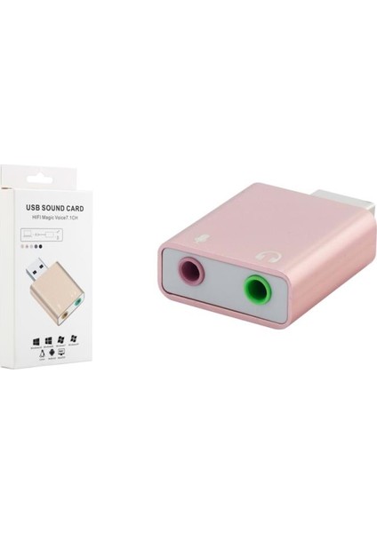 HN2218 Harici 7.1 Surround USB Ses Kartı fiyatları
