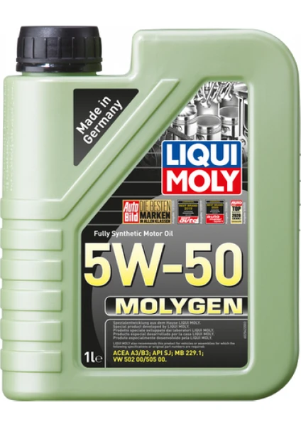 Liqui Moly Molygen 5W-50 1 Litre Motor Yağı ( Üretim Yılı: 2023 )