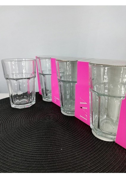 265 Aras 3'lü Meşrubat Bardağı 365 cc