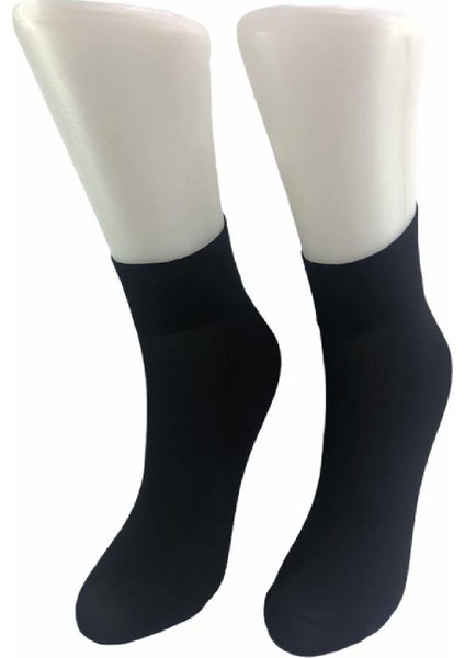 3'lü Orta Kalın Micro Fiber Siyah Soket Çorap fiyatları