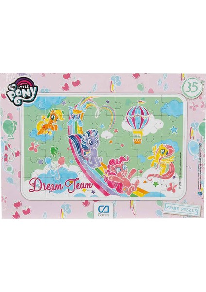 My Little Pony Frame Puzzle - Pembe (35 Parça)