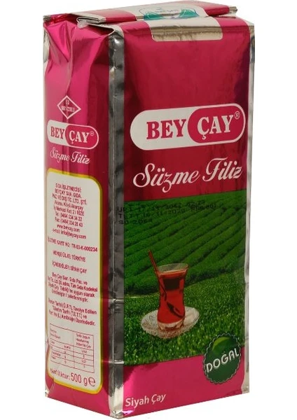 Bey Çay Süzme Filiz 500 gr x 10'lu