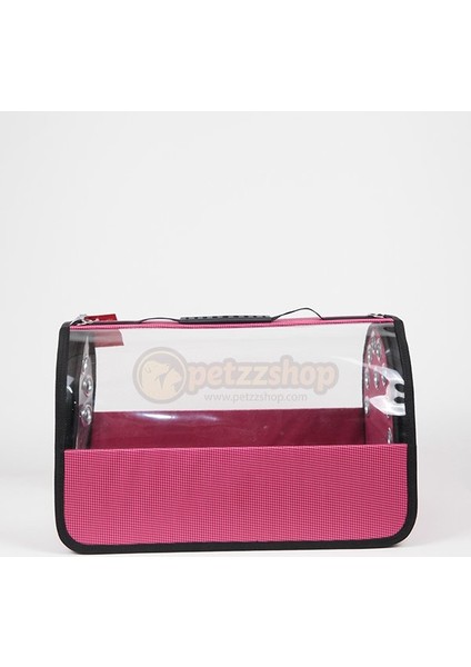 Şeffaf Flybag Pet Taşıma Çantası Pembe 26X43X27H cm fiyatları