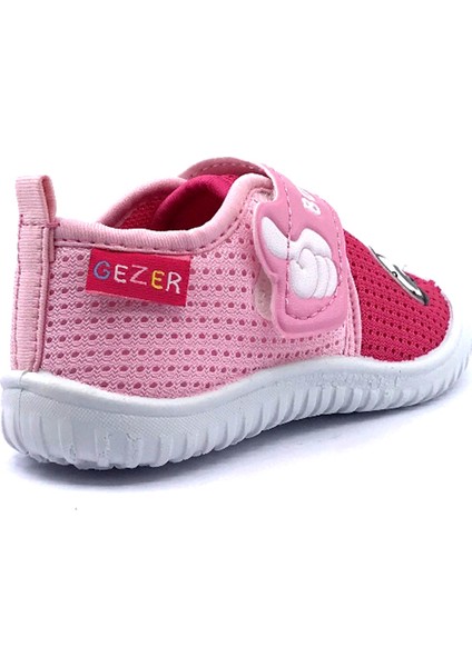 03035 Pembe Fuşya Cırtlı Kız Çocuk Spor Ayakkabı