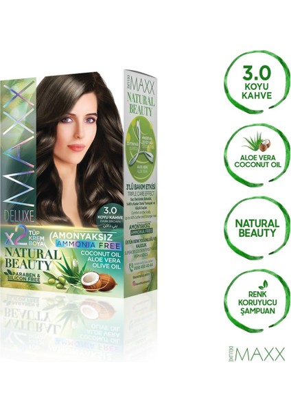 Natural Beauty 3.0 Koyu Kahve