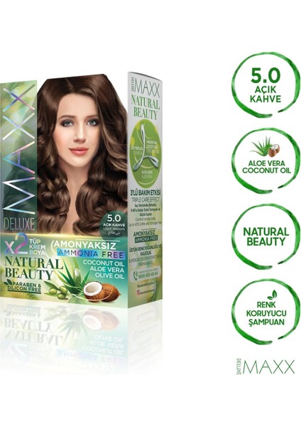 Natural Beauty 5.0 Açık Kahve
