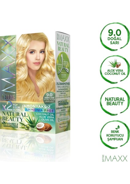 Natural Beauty 9.0 Doğal Sarı