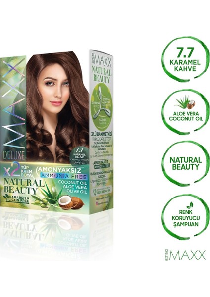 Natural Beauty 7.7 Karamel Kahve