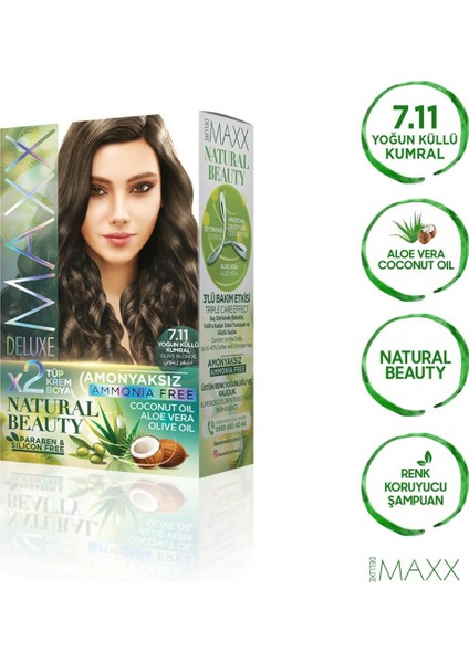 Natural Beauty 7.11 Yoğun Küllü Kumral