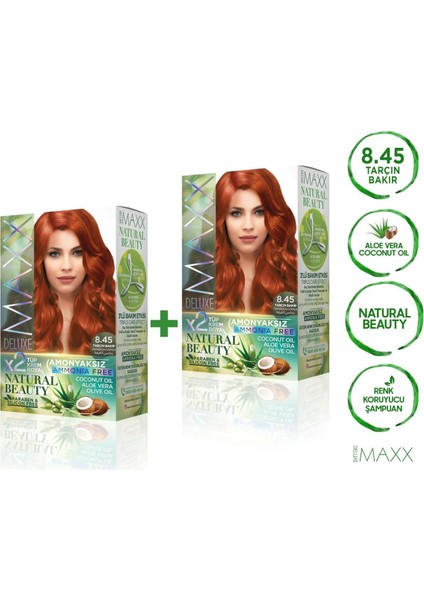 Natural Beauty 8.45 Tarçın Bakır 2'li Set Boya