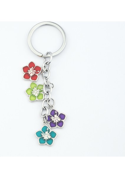 Çiçek Tasarımlımlı Şık Anahtarlık