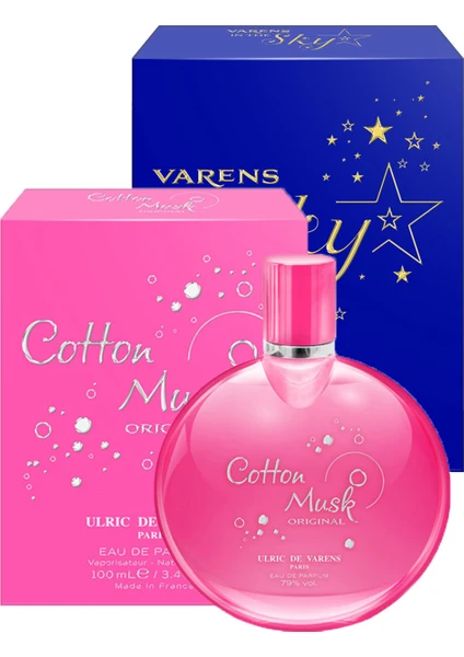 Cotton Musk, Varens In The Sky 2'li Set (2x100ml Edp ) Kadın Parfüm